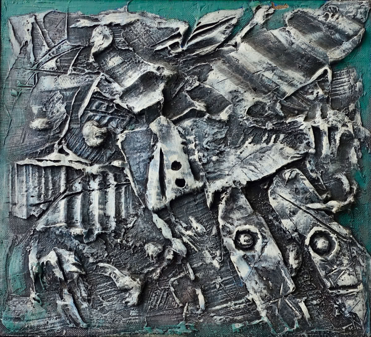 Peter Schubert Kleine Landschaft 1961