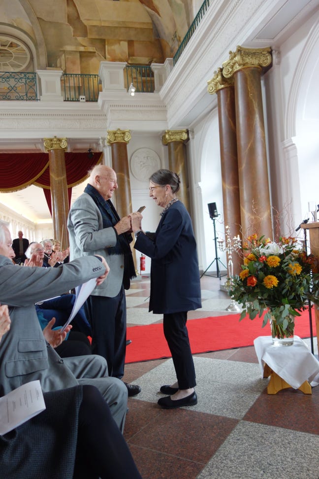 Peter Schubert Orangerie 90. Geburtstag